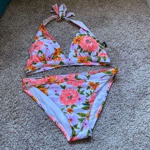 Sun Lab Swim floral bikini